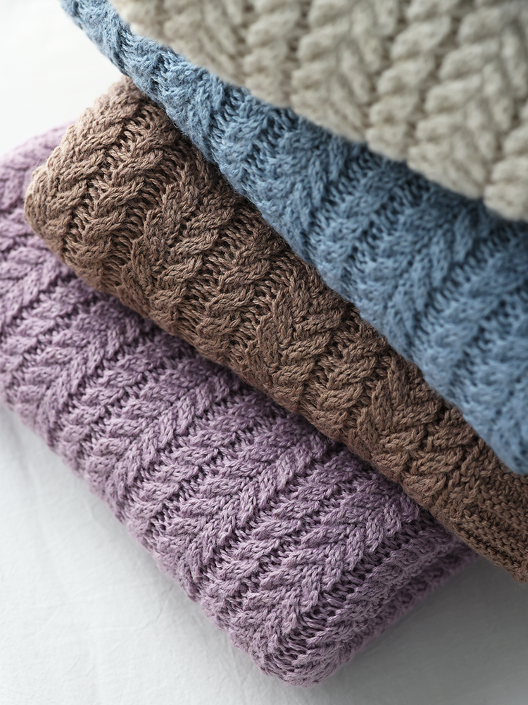 Knit Throw Blanket