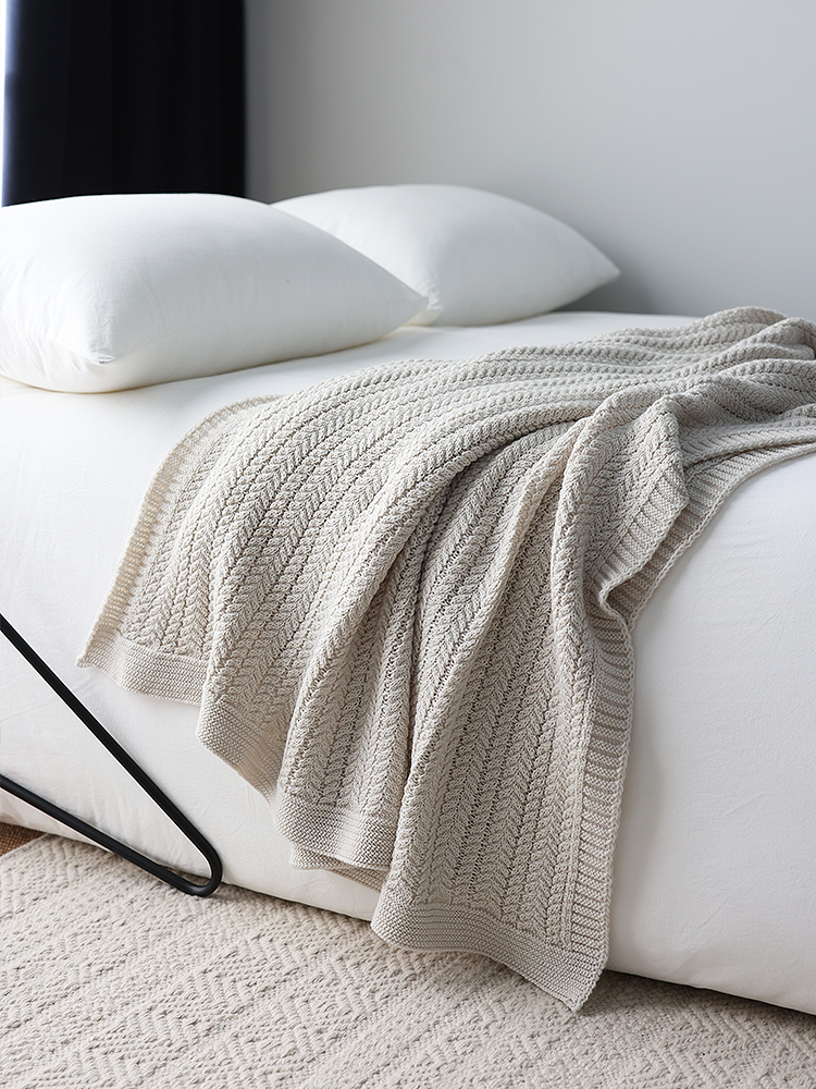 Knit Throw Blanket