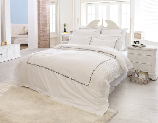 Embroidery Sateen Duvet Set