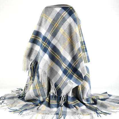 Wool Plaid Throw