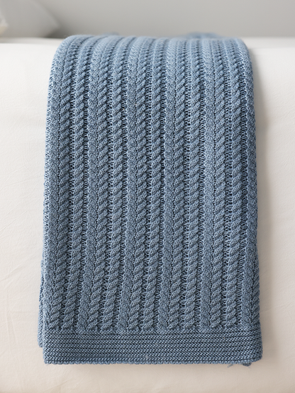 Knit Throw Blanket