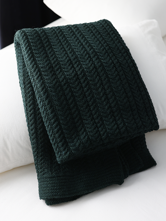 Knit Throw Blanket