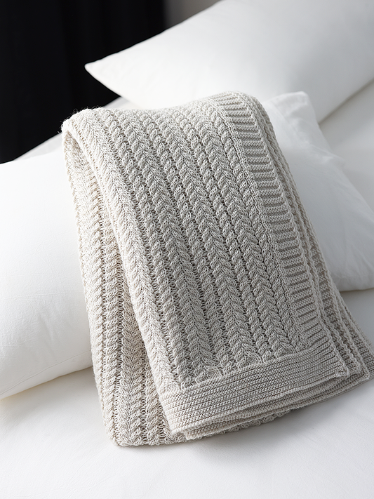 Knit Throw Blanket