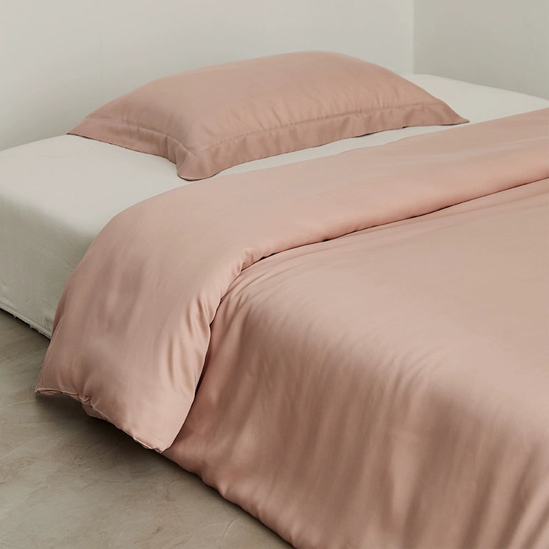 Tencel Duvet Cover Set with a pair of pillowes